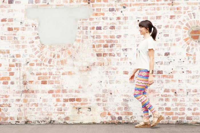 ADA SPRAGG // DIY Tribal Leggings