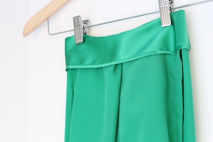 Ada Spragg // DIY Pleated Silk Pants 