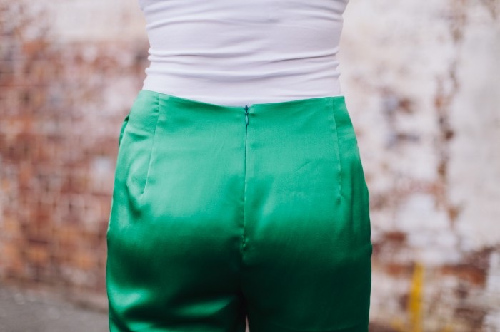 Ada Spragg // DIY Pleated Silk Pants 