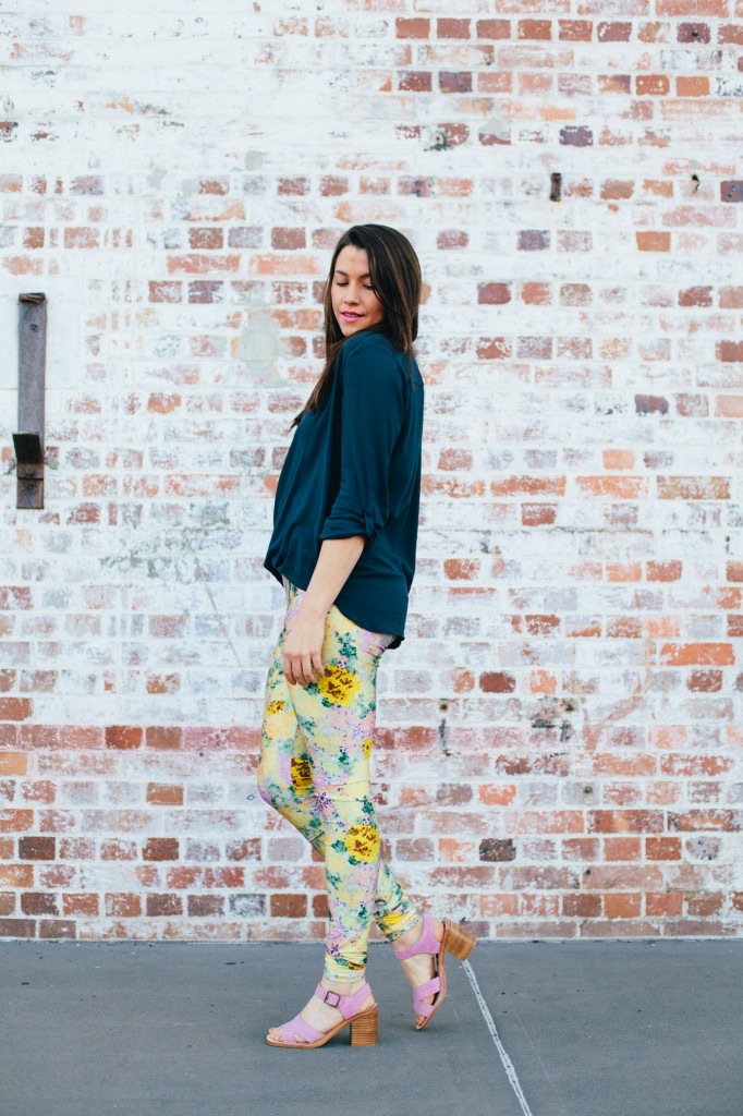 ADA SPRAGG // Not Your Nanna's Sewing // Style Arc Dotty Blouse + DIY Leggings