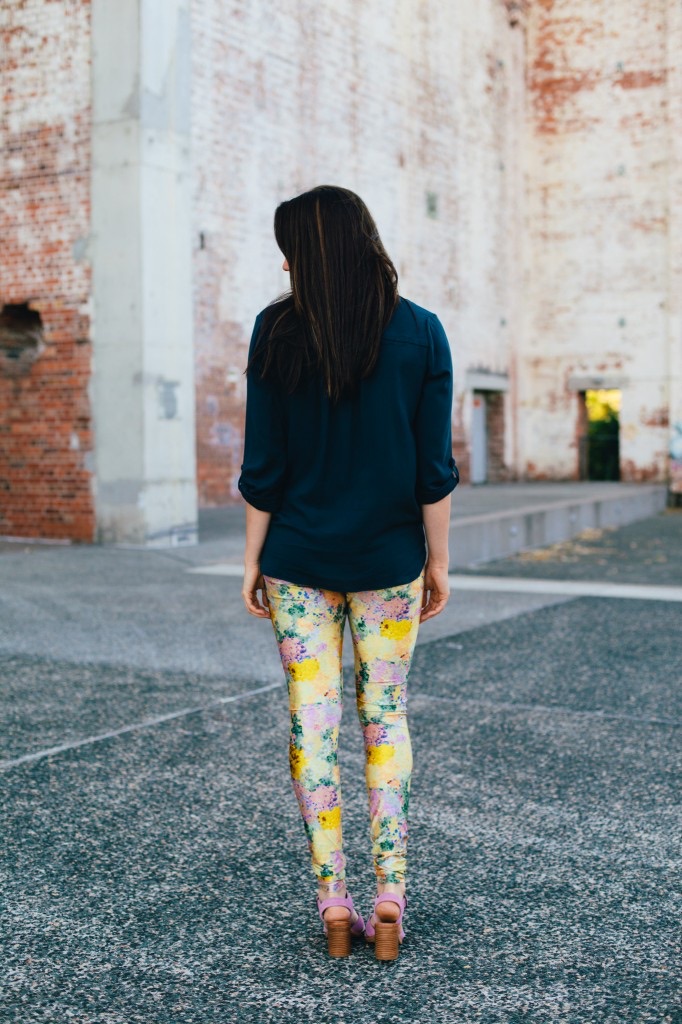 ADA SPRAGG // Not Your Nanna's Sewing // Style Arc Dotty Blouse + DIY Leggings