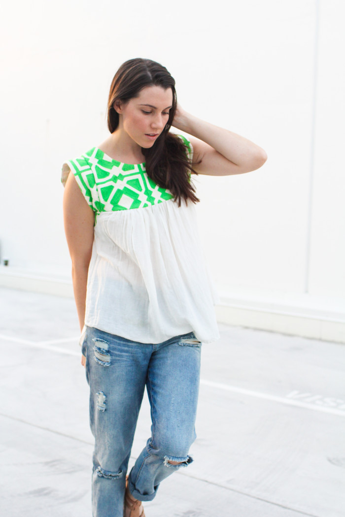 ADA SPRAGG | Not Your Nanna's Sewing|DIY Embellished Summer Top