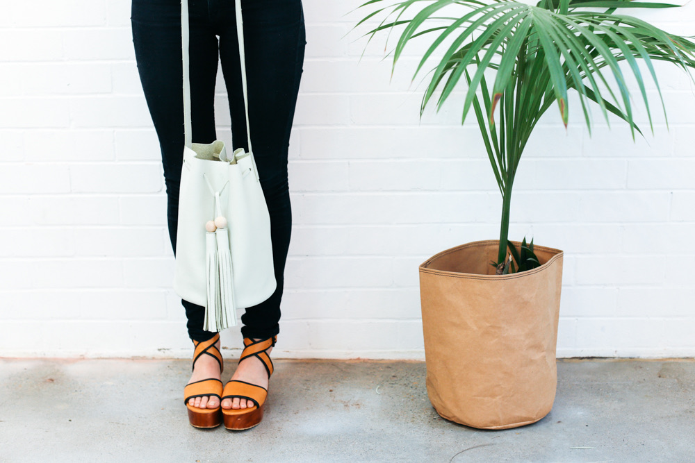 DIY Leather Bucket Bag | Ada Spragg