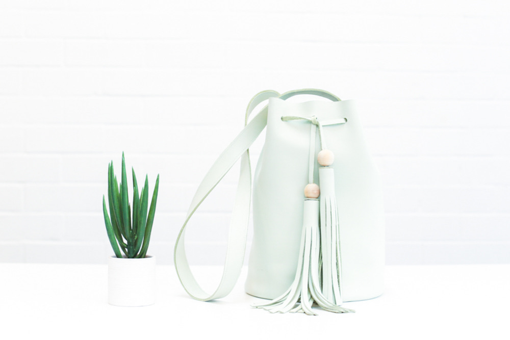 DIY Leather Bucket Bag | Ada Spragg