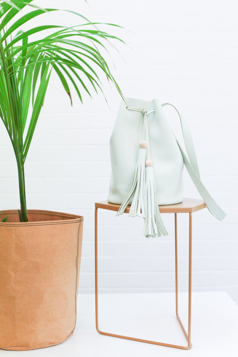 Ada Spragg DIY Leather Bucket Bag