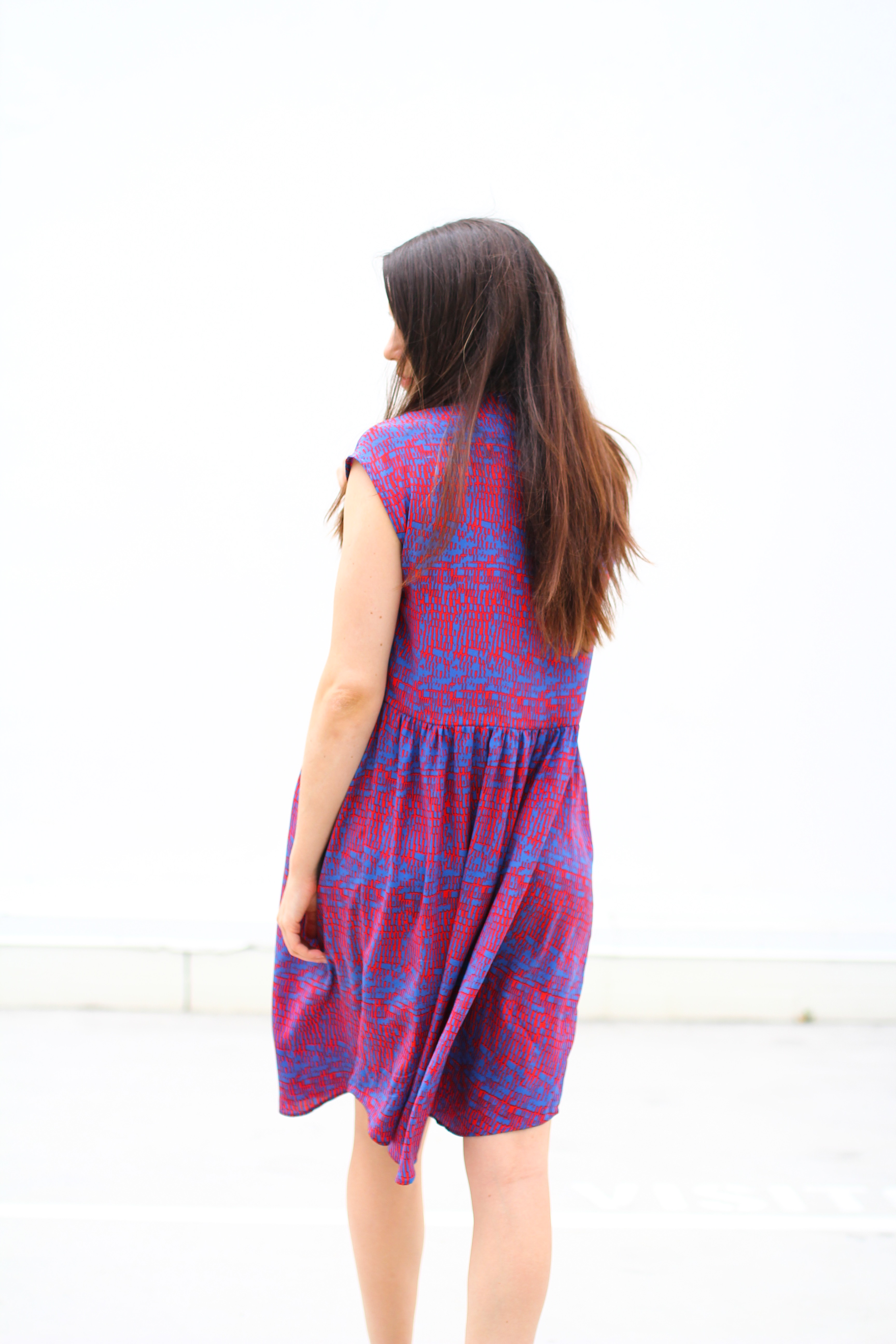 Drop Shoulder Dress | ADA SPRAGG | www.adaspragg.com