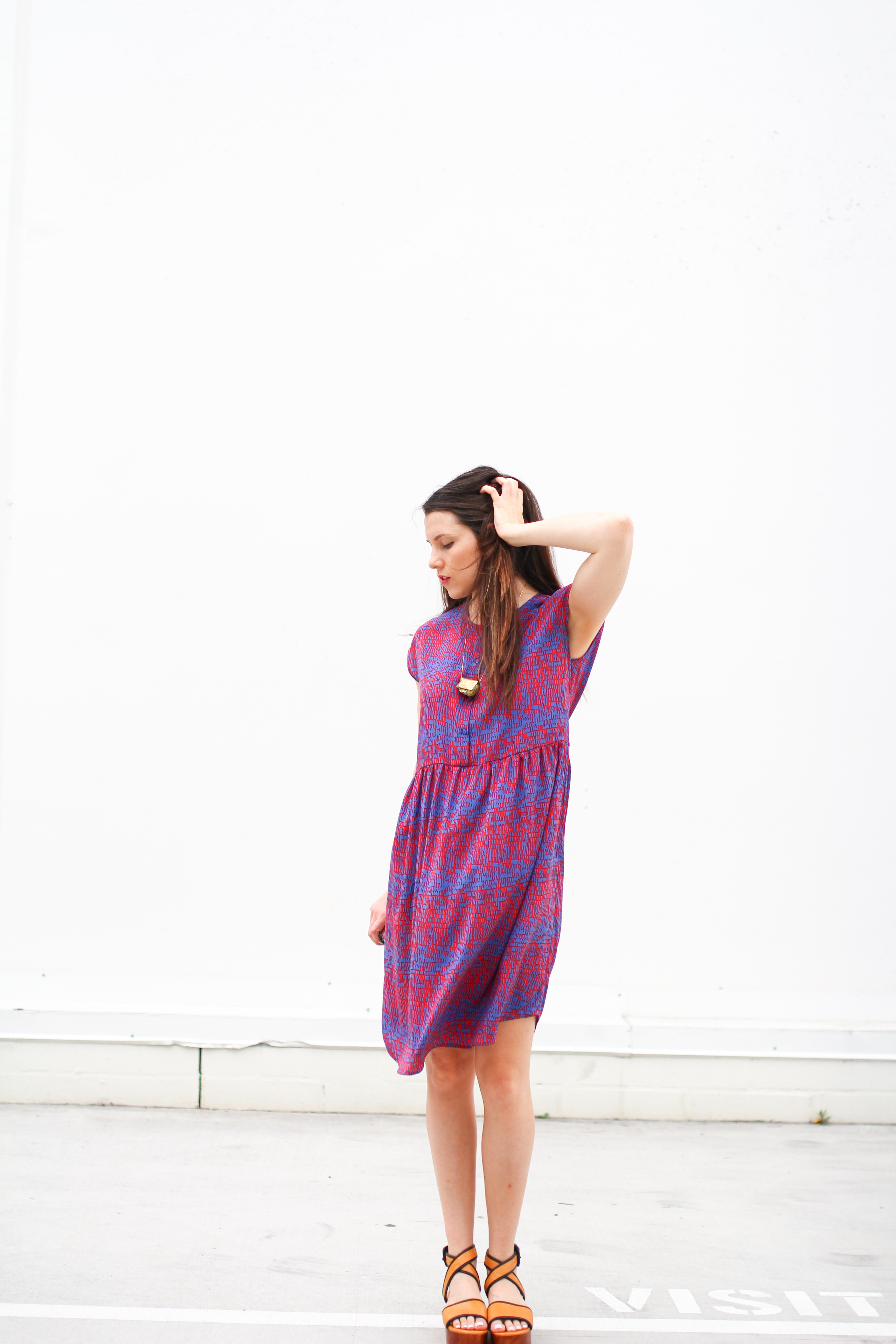 Drop Shoulder Dress | ADA SPRAGG | www.adaspragg.com