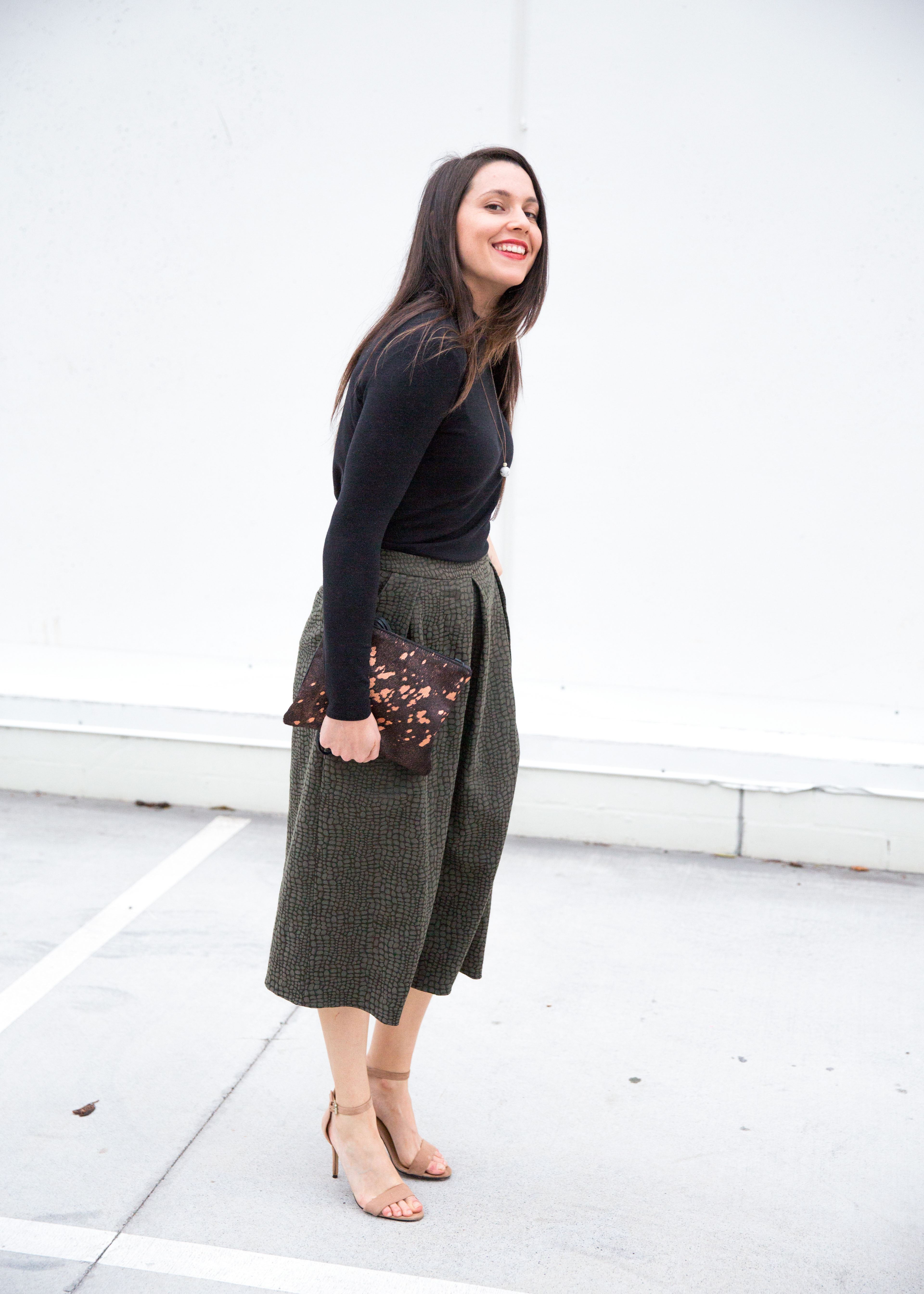 DIY Culottes + Turtleneck | ADA SPRAGG | Not Your Nanna's Sewing