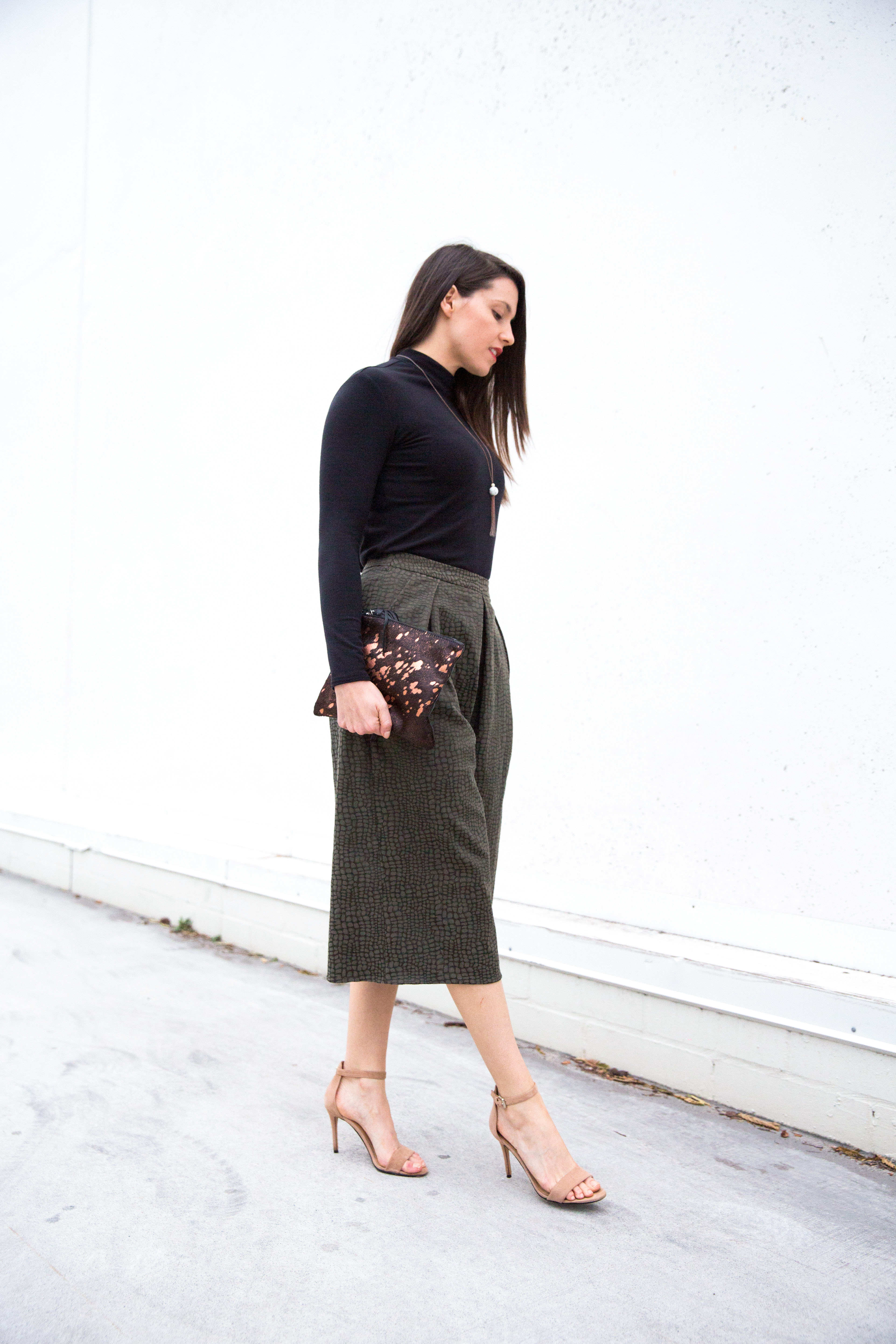 DIY Culottes + Turtleneck | ADA SPRAGG | Not Your Nanna's Sewing