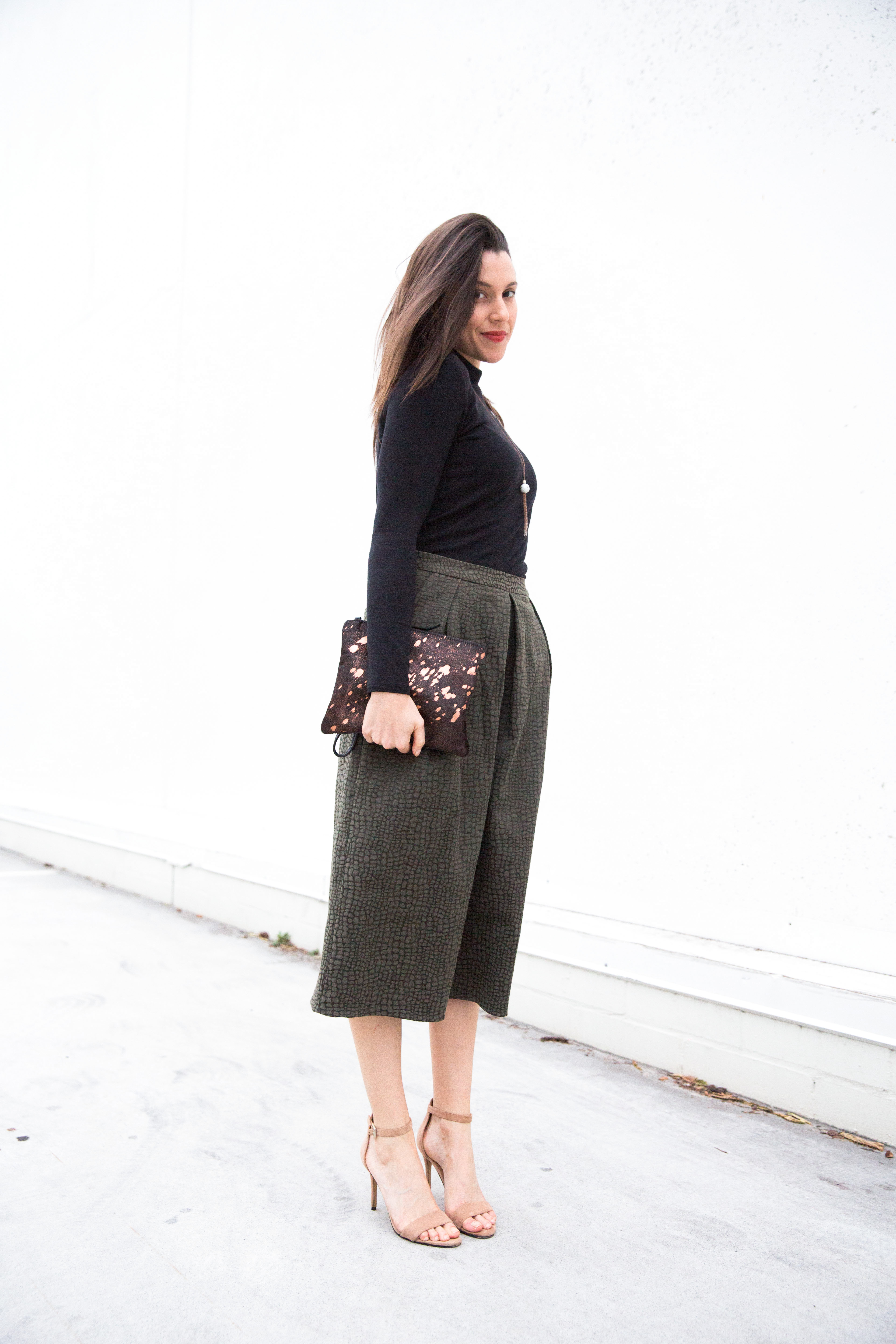 DIY Culottes + Turtleneck | ADA SPRAGG | Not Your Nanna's Sewing